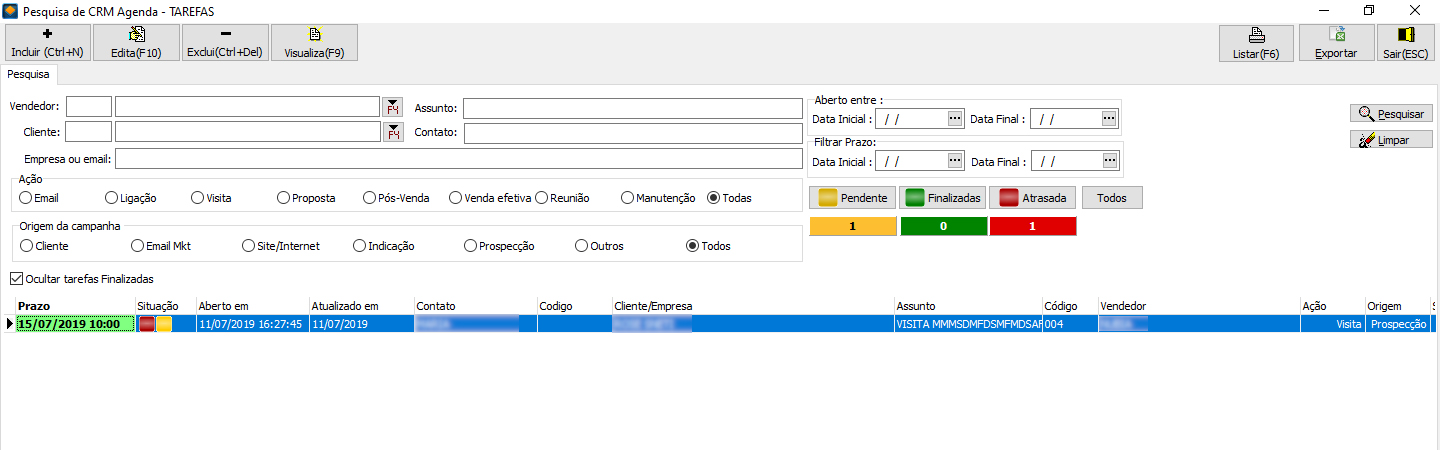 Agendar e Ganhar no CRM de Vendas